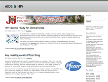 Tablet Screenshot of aids.immunodefence.com